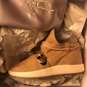 Giuseppe camel high top sneaker women